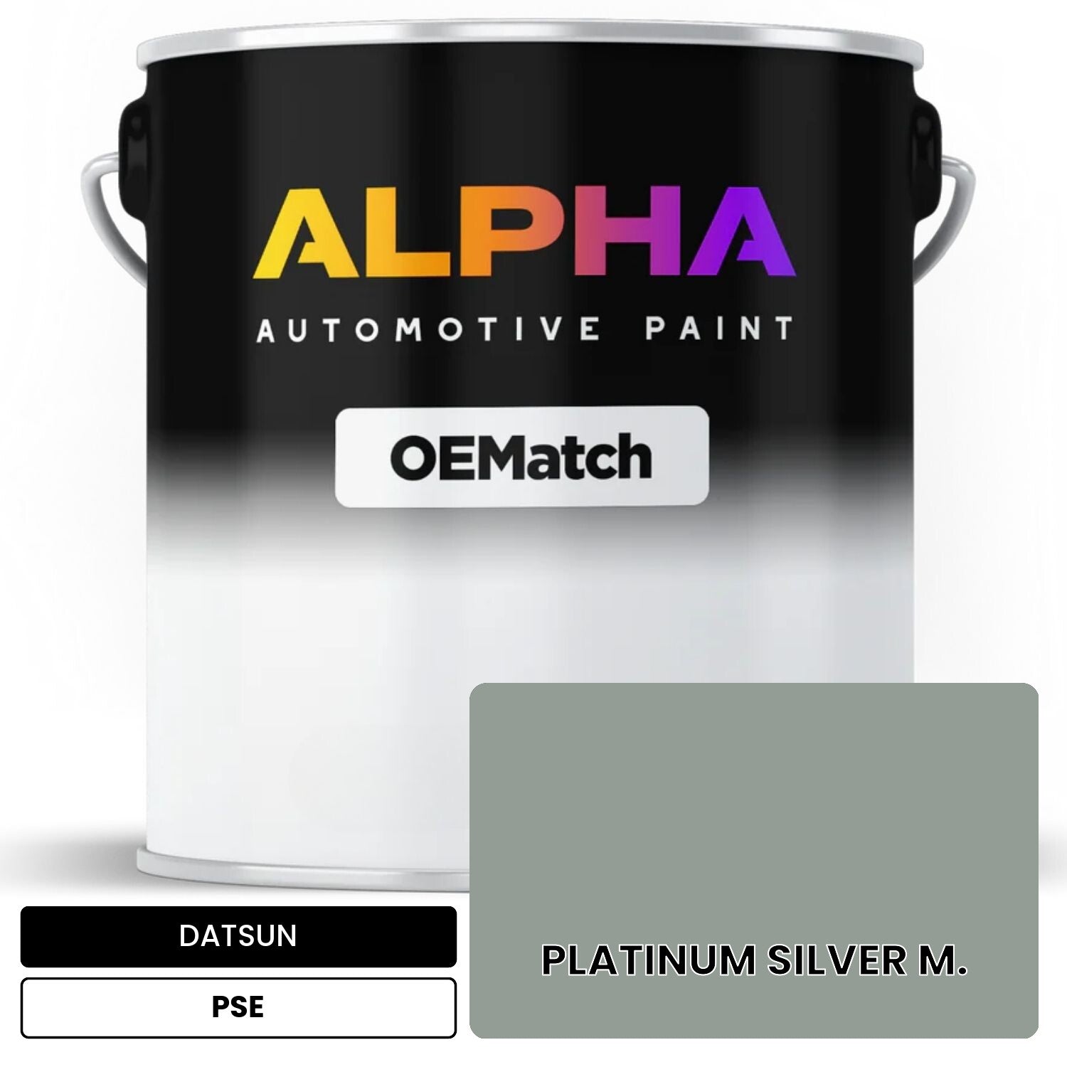 DATSUN PLATINUM SILVER M. PSE OEMatch Basecoat