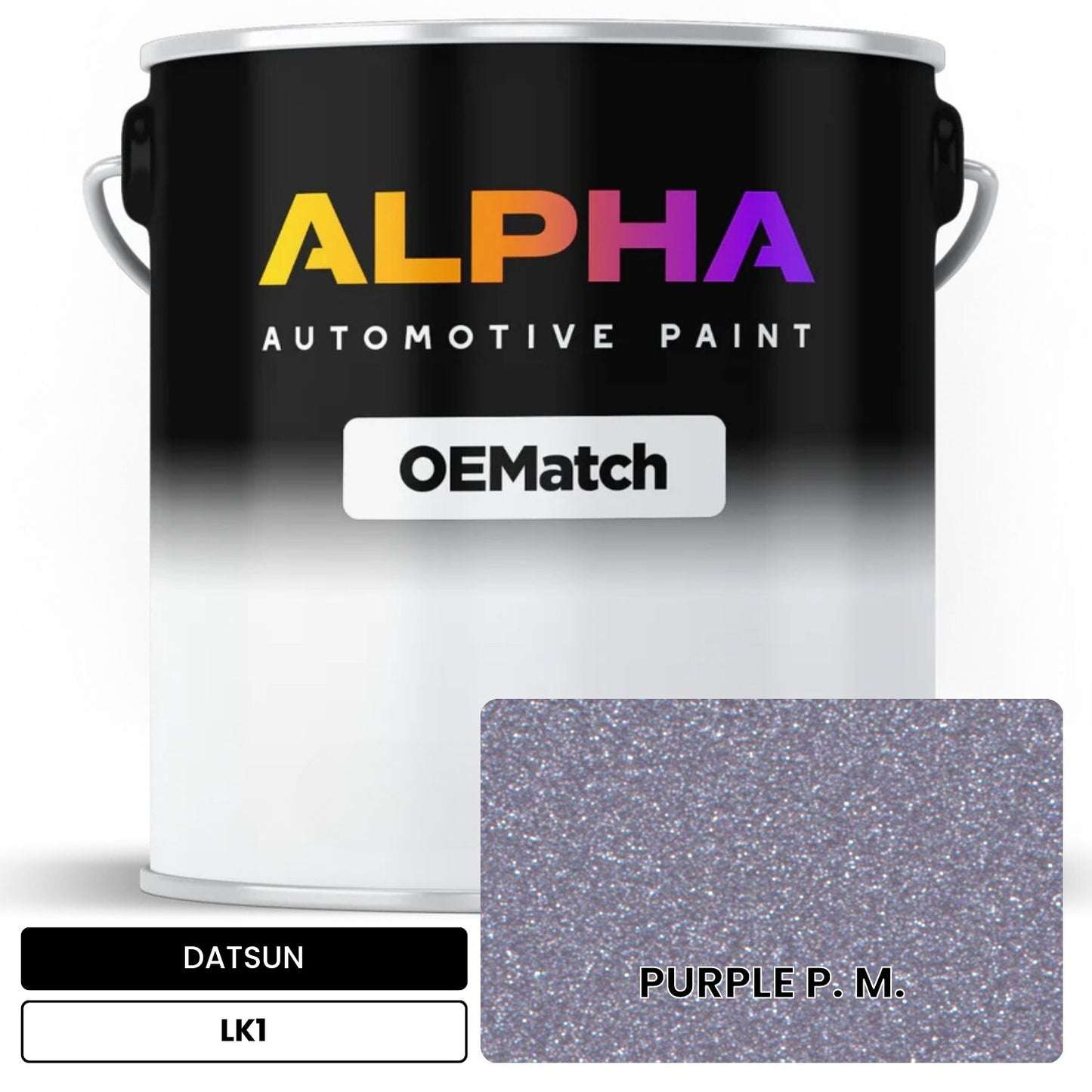 DATSUN PURPLE P. M. LK1 OEMatch Basecoat