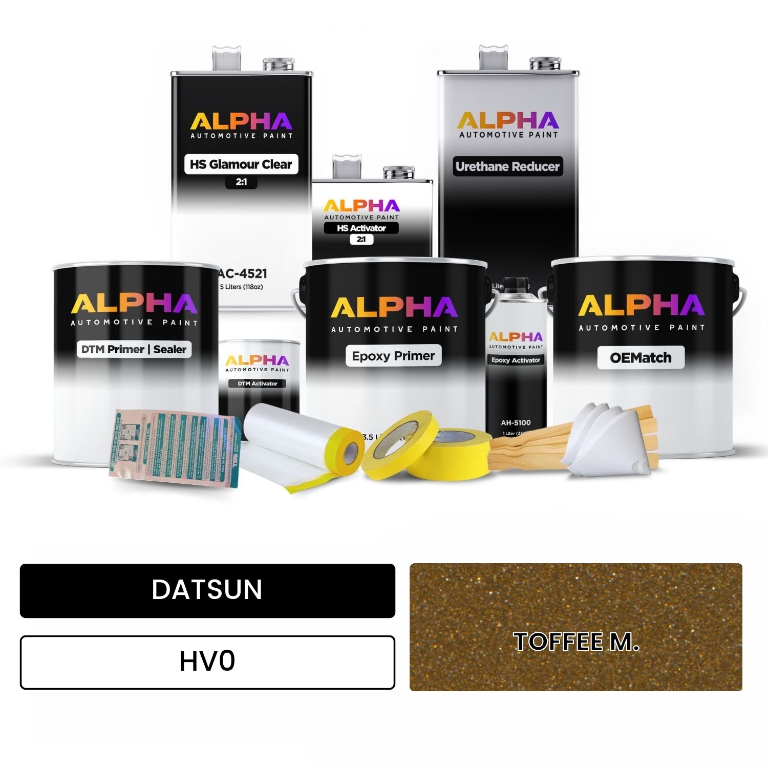 DATSUN TOFFEE M. HV0 OEMatch Vehicle Paint Kit