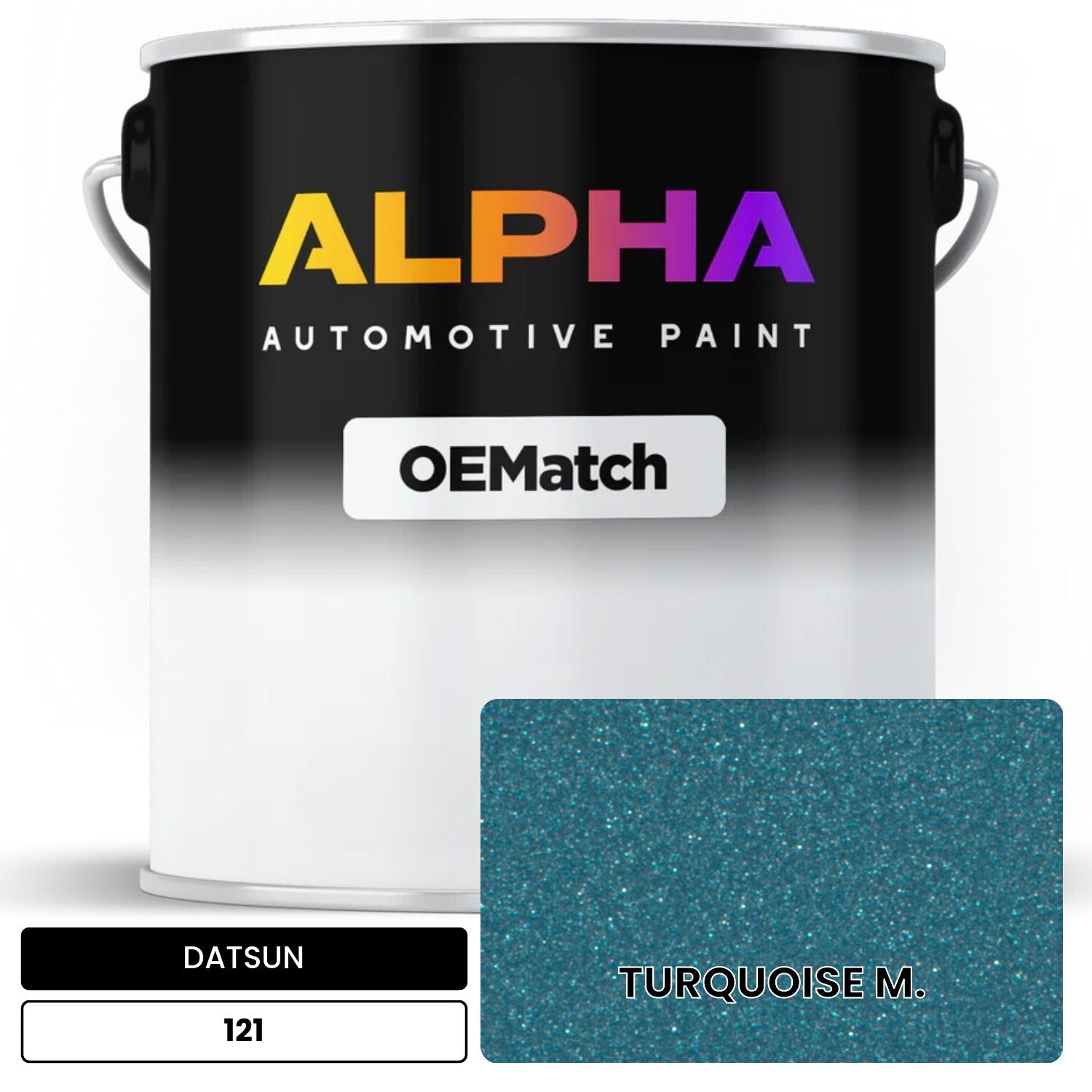 DATSUN TURQUOISE M. 121 OEMatch Basecoat