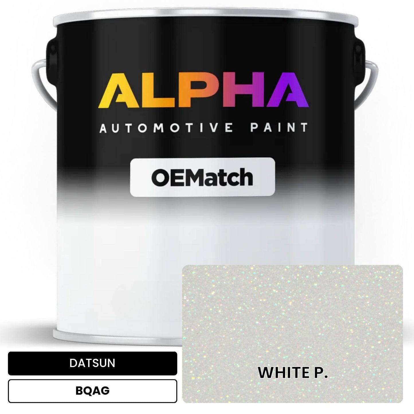 DATSUN WHITE P. BQAG OEMatch Basecoat