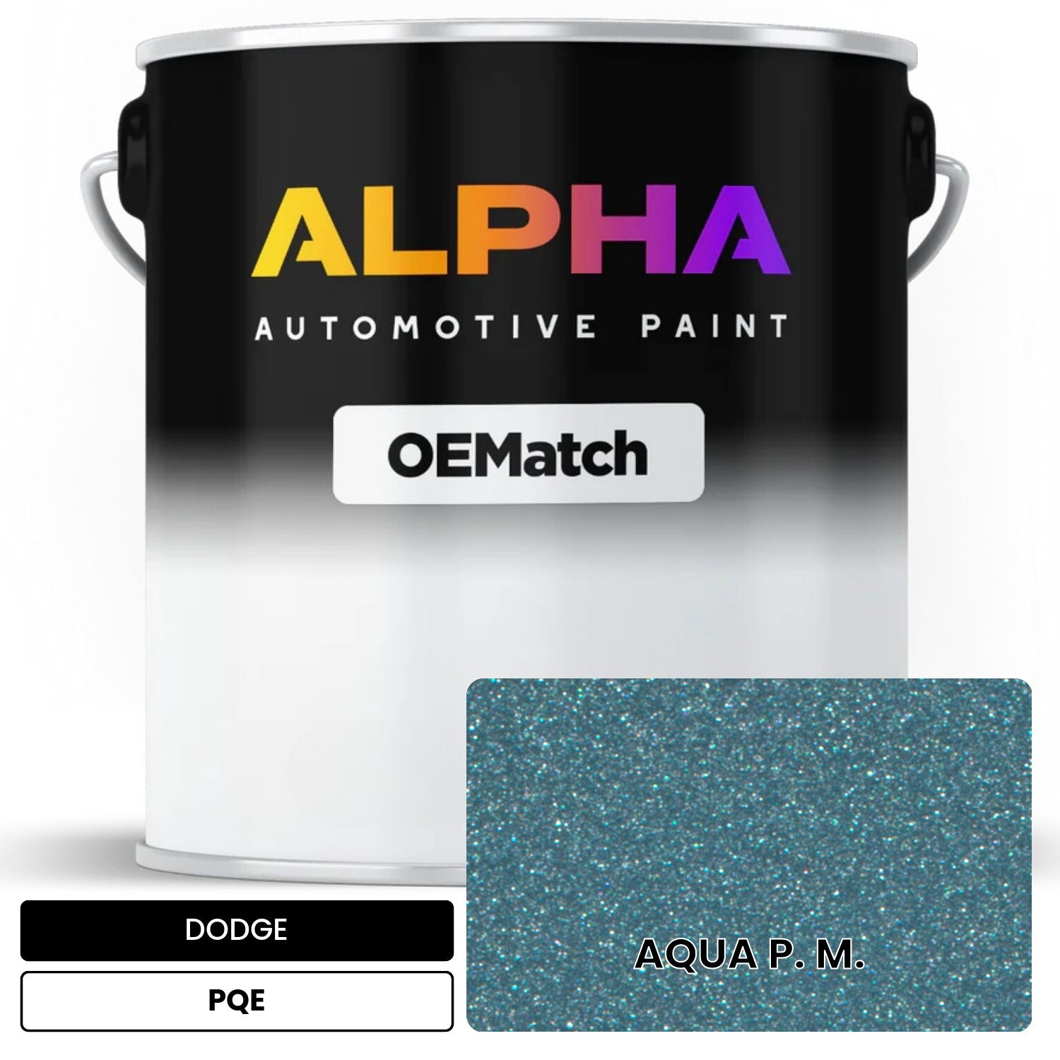 DODGE AQUA P. M. PQE OEMatch Basecoat