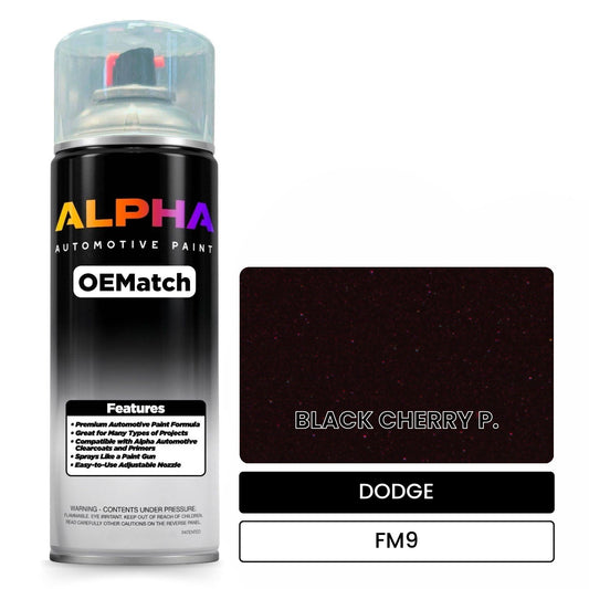 DODGE BLACK CHERRY P. FM9 OEMatch Spraycan