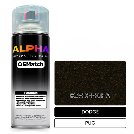 DODGE BLACK GOLD P. PUG OEMatch Spraycan