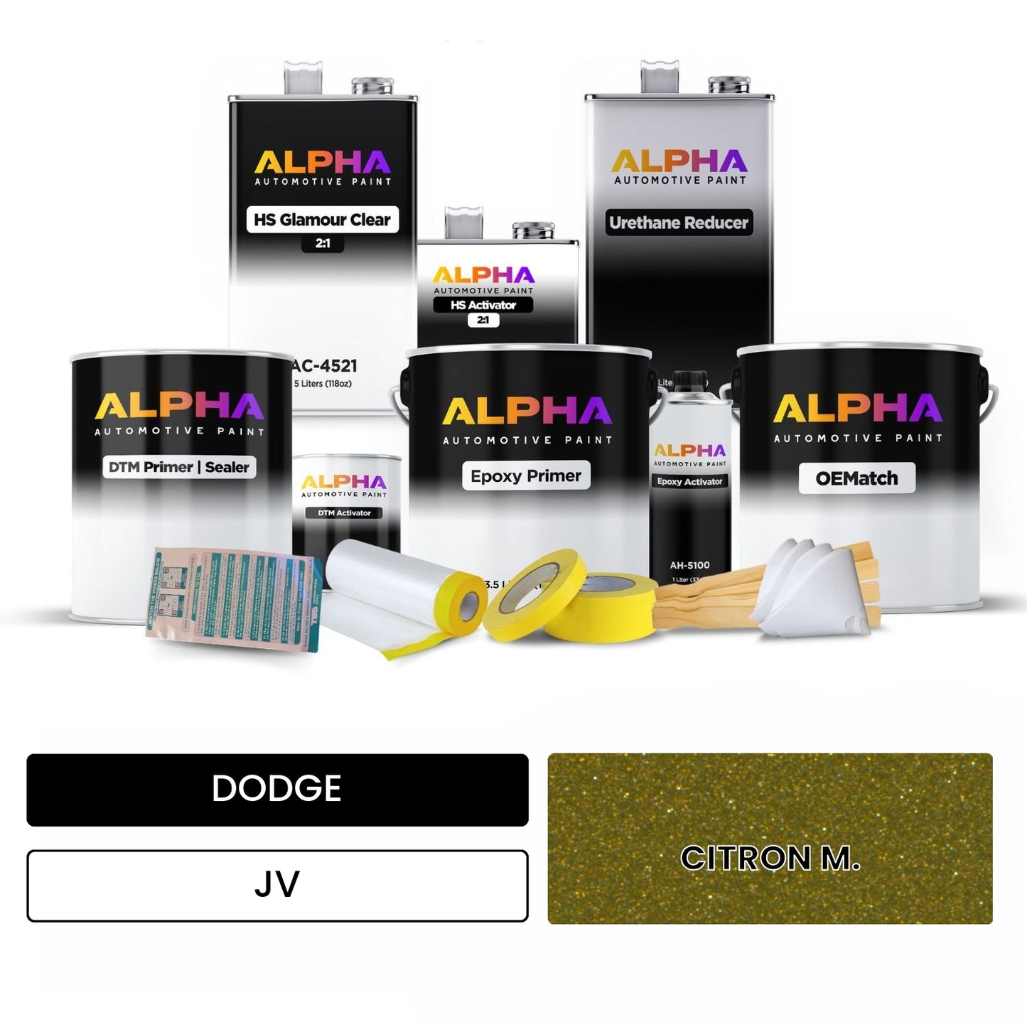 DODGE CITRON M. JV OEMatch Vehicle Paint Kit