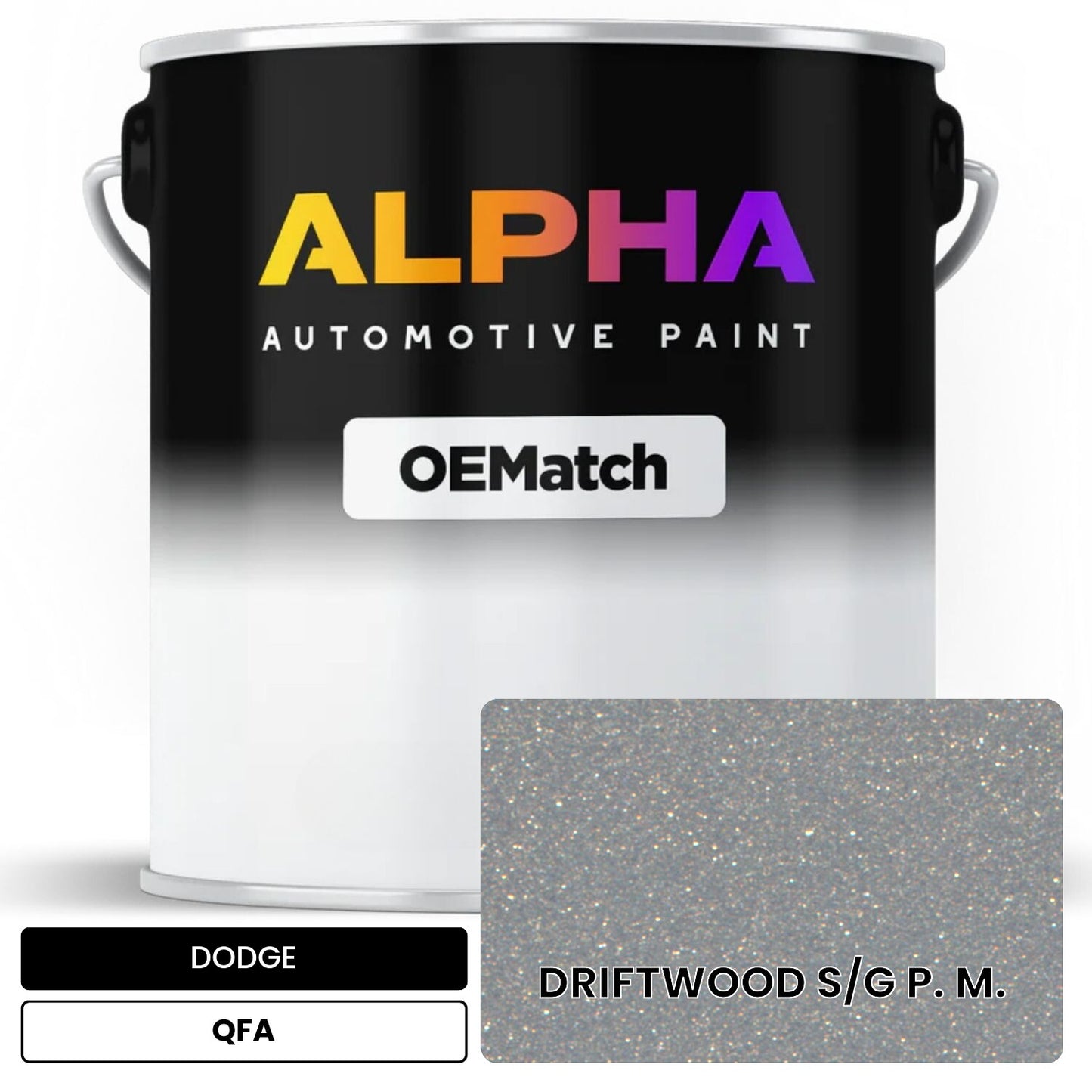 DODGE DRIFTWOOD S/G P. M. QFA OEMatch Basecoat