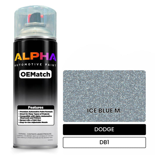 DODGE ICE BLUE M. DB1 OEMatch Spraycan