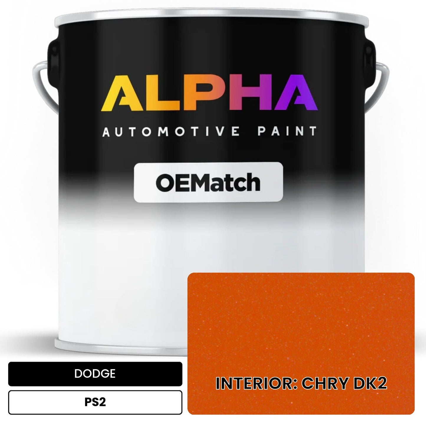 DODGE INTERIOR: CHRY DK2 PS2 OEMatch Basecoat