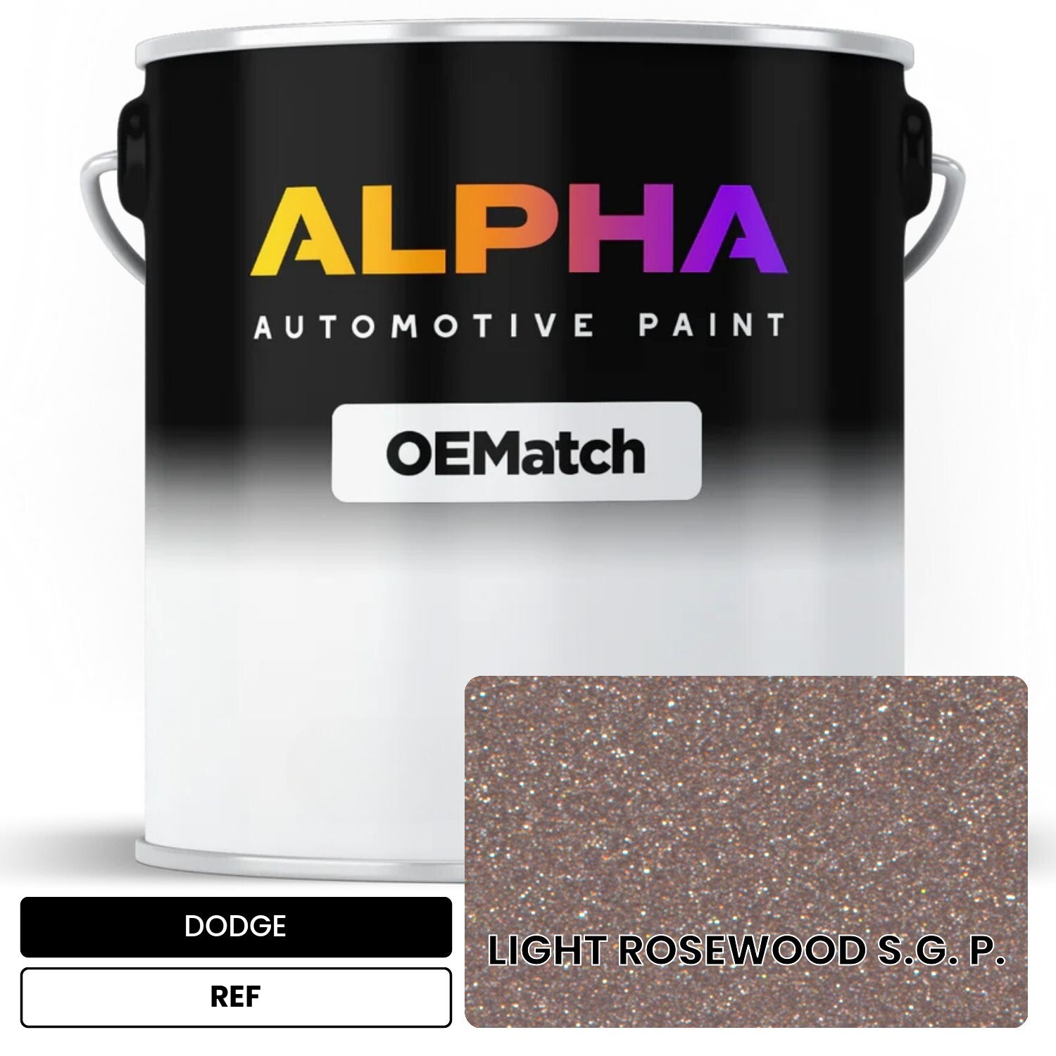 DODGE LIGHT ROSEWOOD S.G. P. REF OEMatch Basecoat