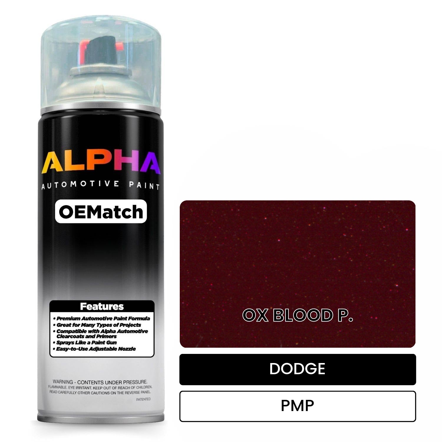 DODGE OX BLOOD P. PMP OEMatch Spraycan