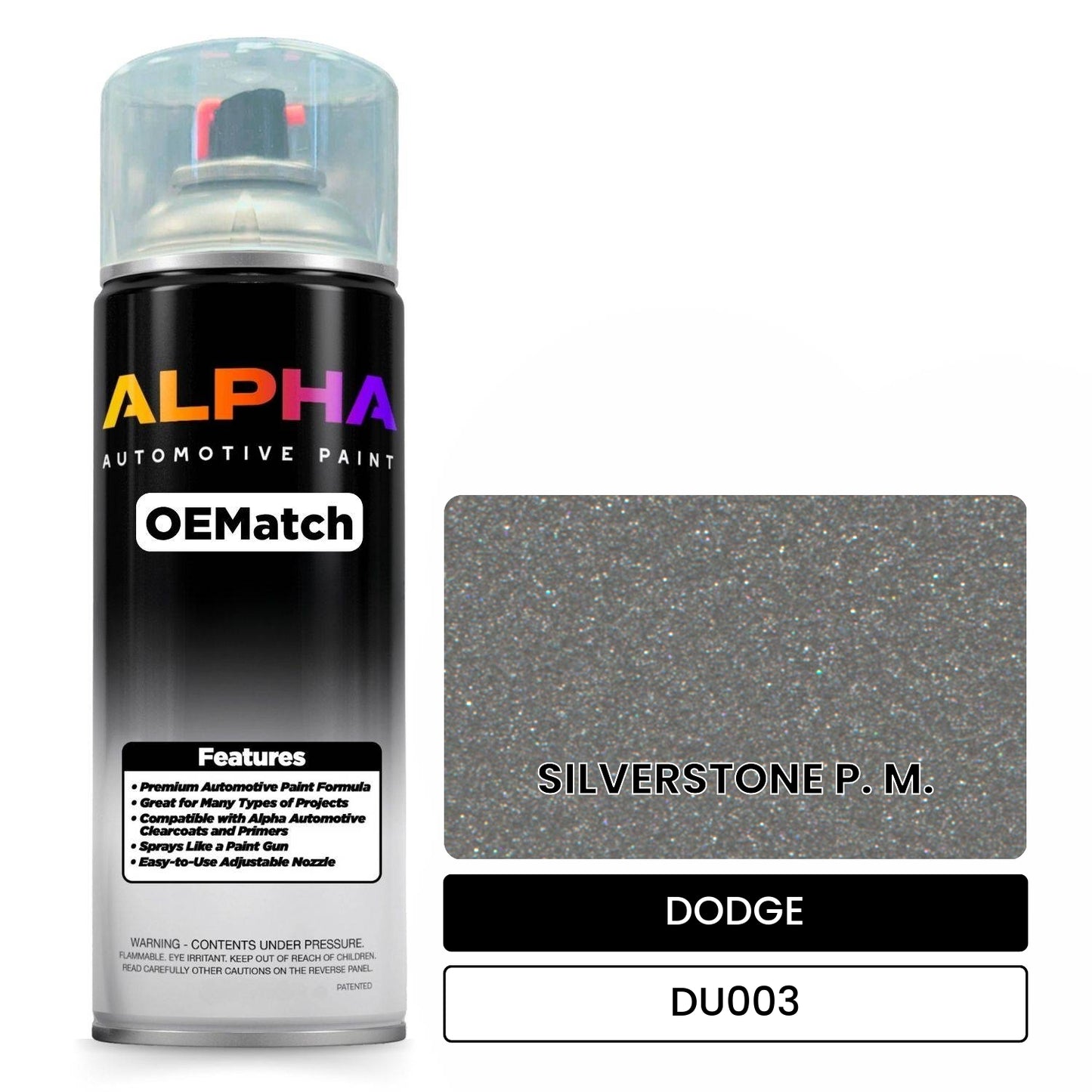 DODGE SILVERSTONE P. M. DU003 OEMatch Spraycan