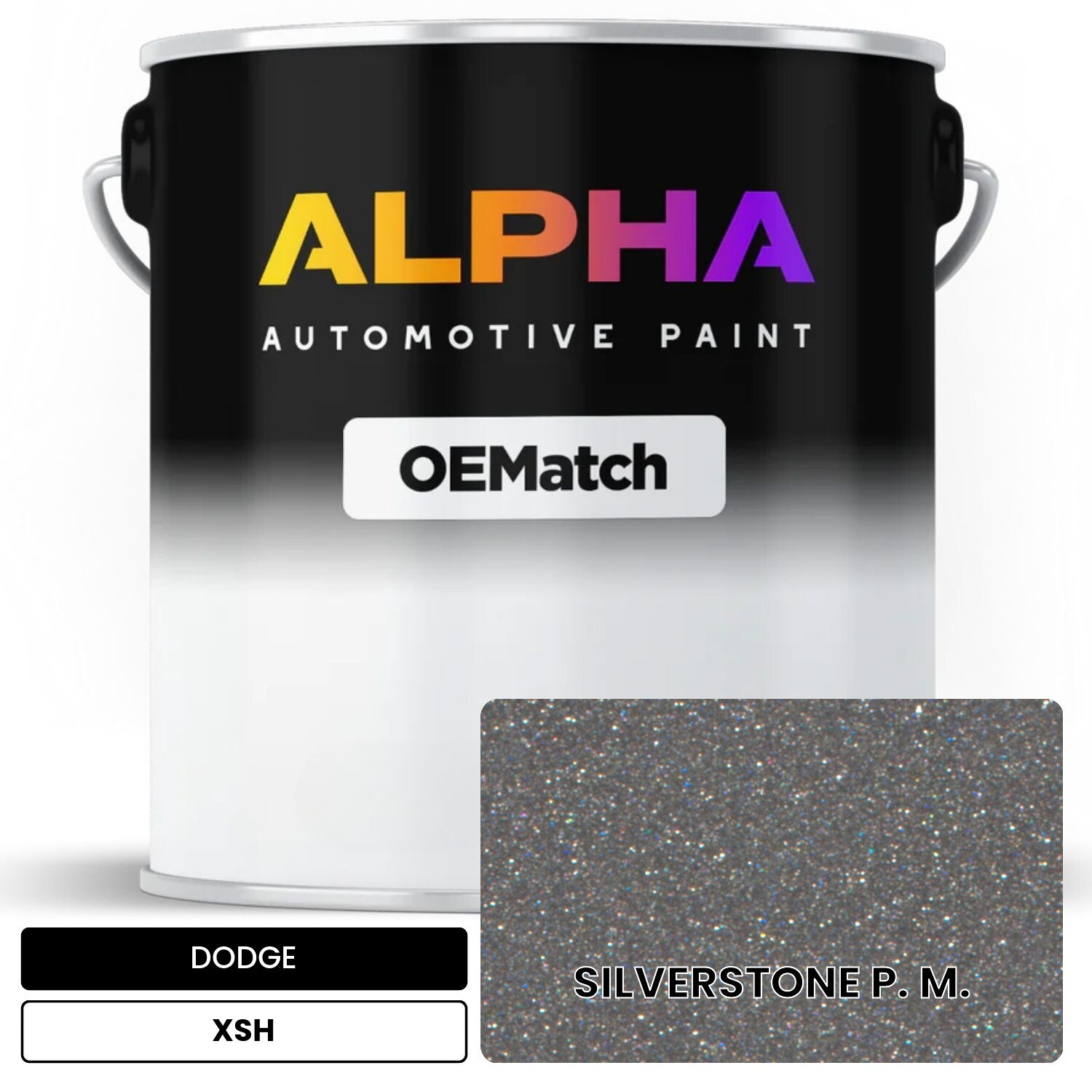 DODGE SILVERSTONE P. M. XSH OEMatch Basecoat