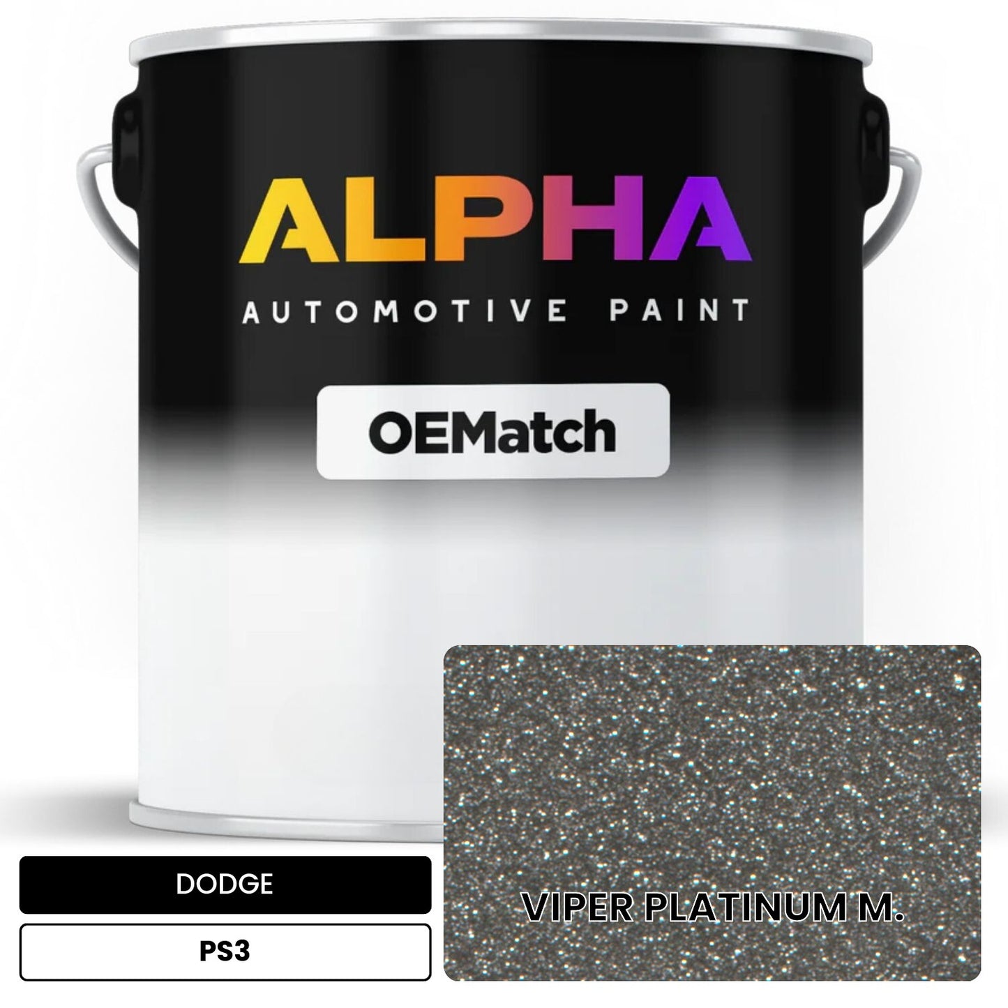 DODGE VIPER PLATINUM M. PS3 OEMatch Basecoat