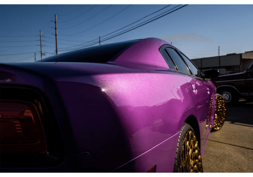 Electro-Violet Car Kit (Black Ground Coat) - The Spray Source - Alpha Pigments