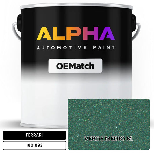 FERRARI VERDE MEDIO M. 180.093 OEMatch Basecoat