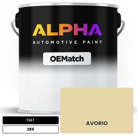 FIAT AVORIO 285 OEMatch Basecoat