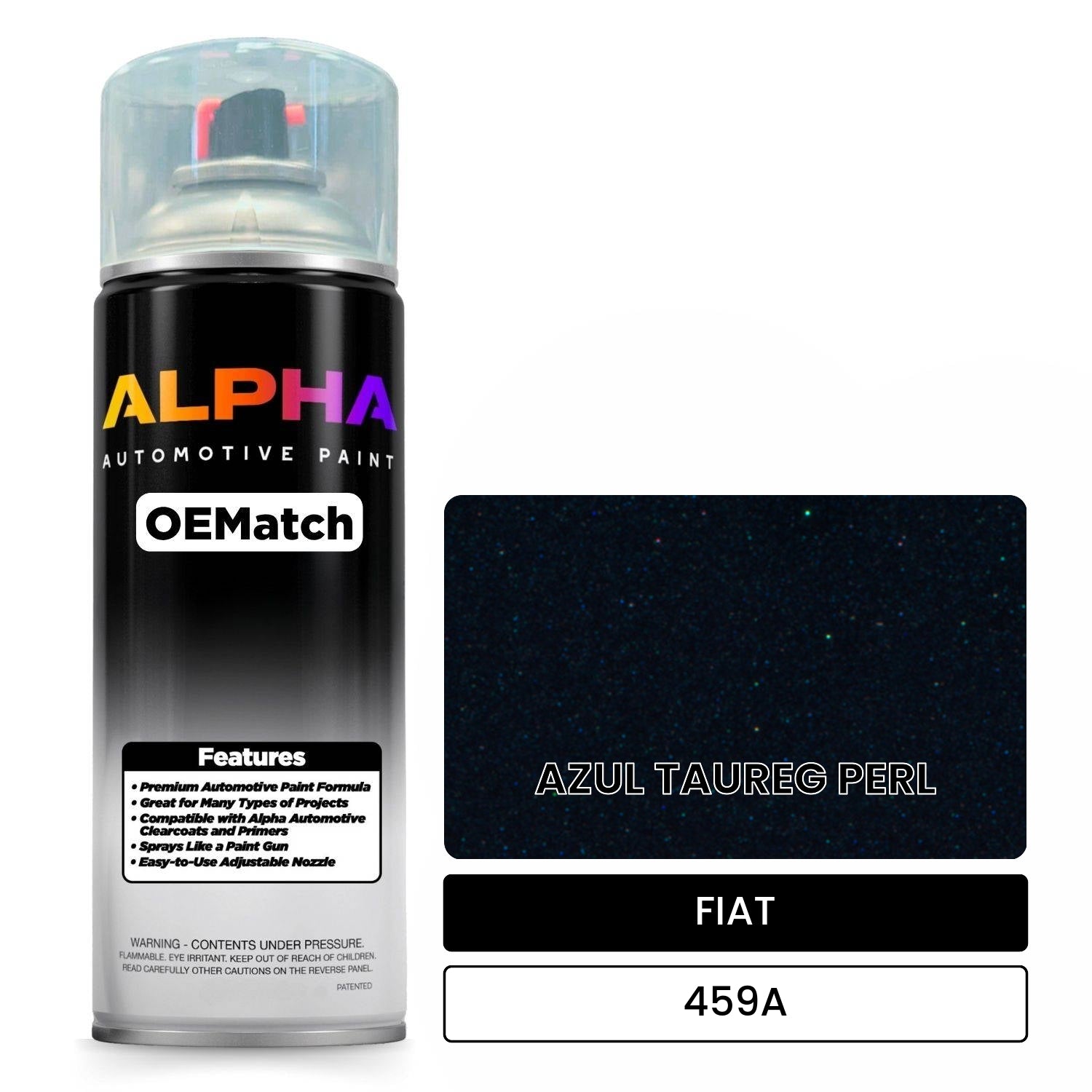 FIAT AZUL TAUREG PERL 459A OEMatch Spraycan