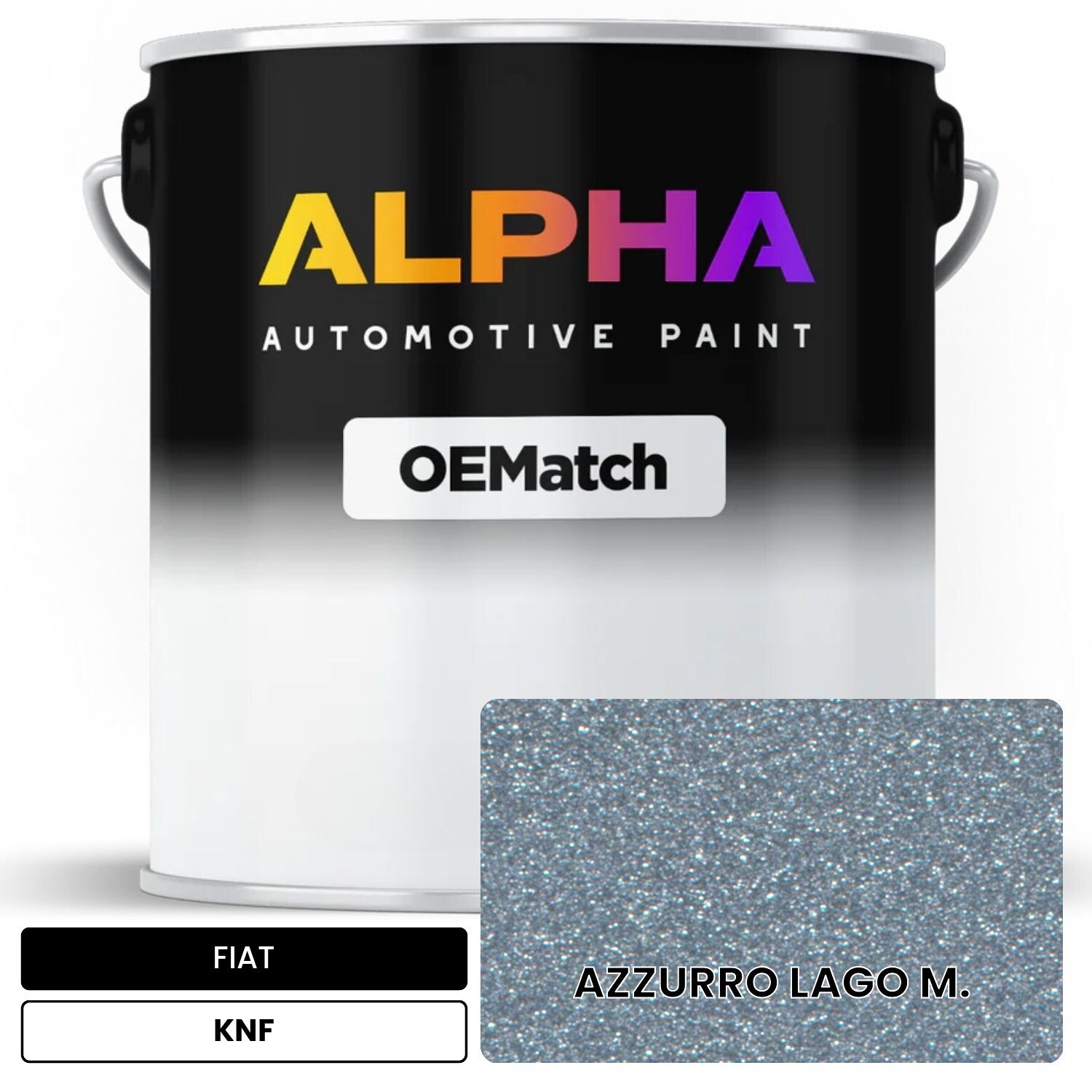 FIAT AZZURRO LAGO M. KNF OEMatch Basecoat