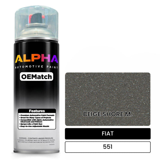 FIAT BEIGE SHORE M. 551 OEMatch Spraycan