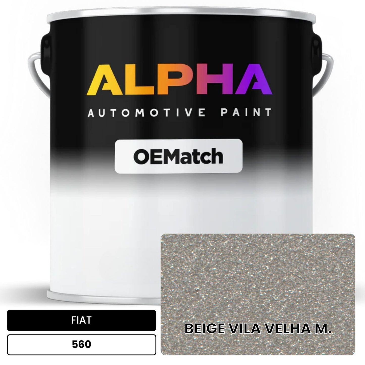 FIAT BEIGE VILA VELHA M. 560 OEMatch Basecoat