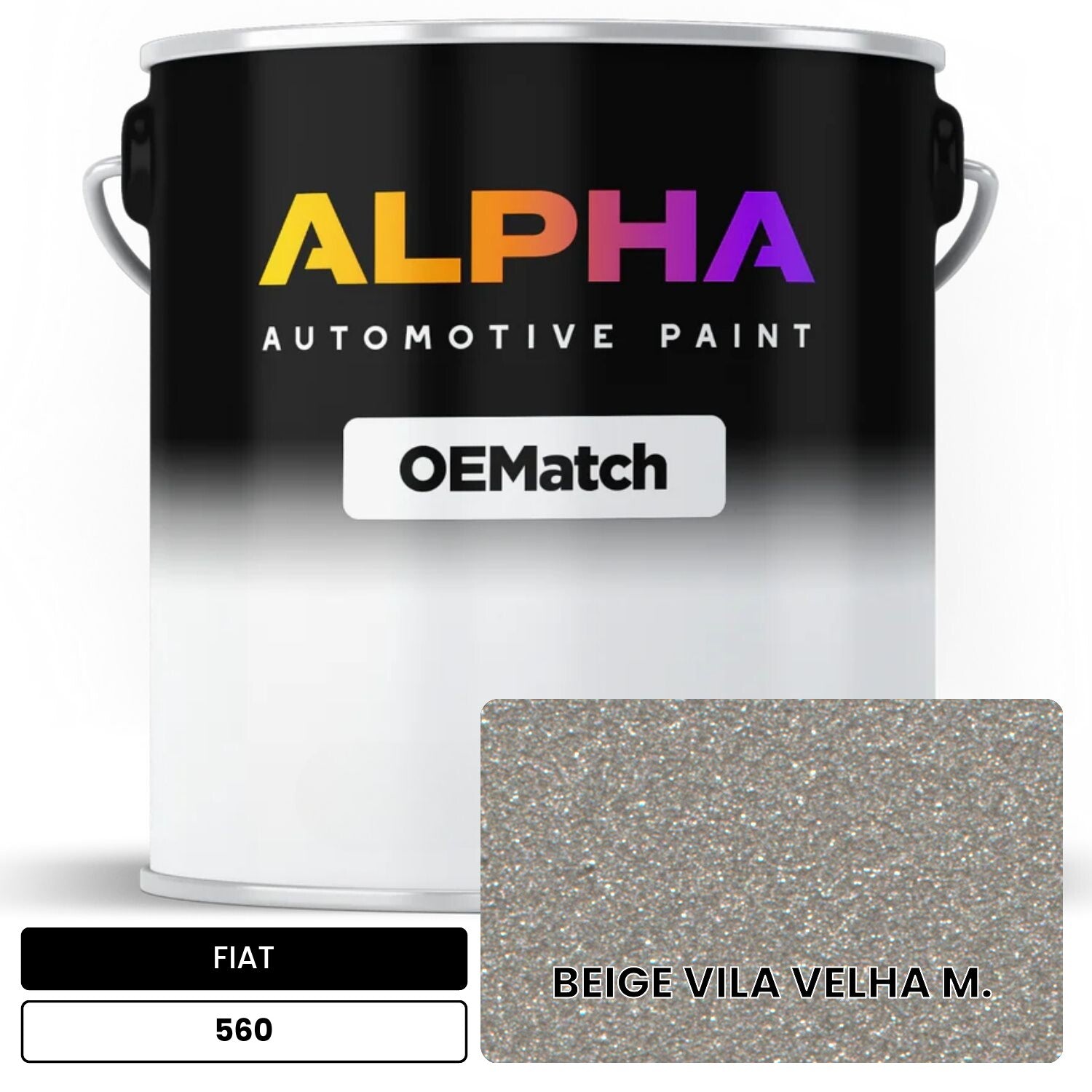 FIAT BEIGE VILA VELHA M. 560 OEMatch Basecoat
