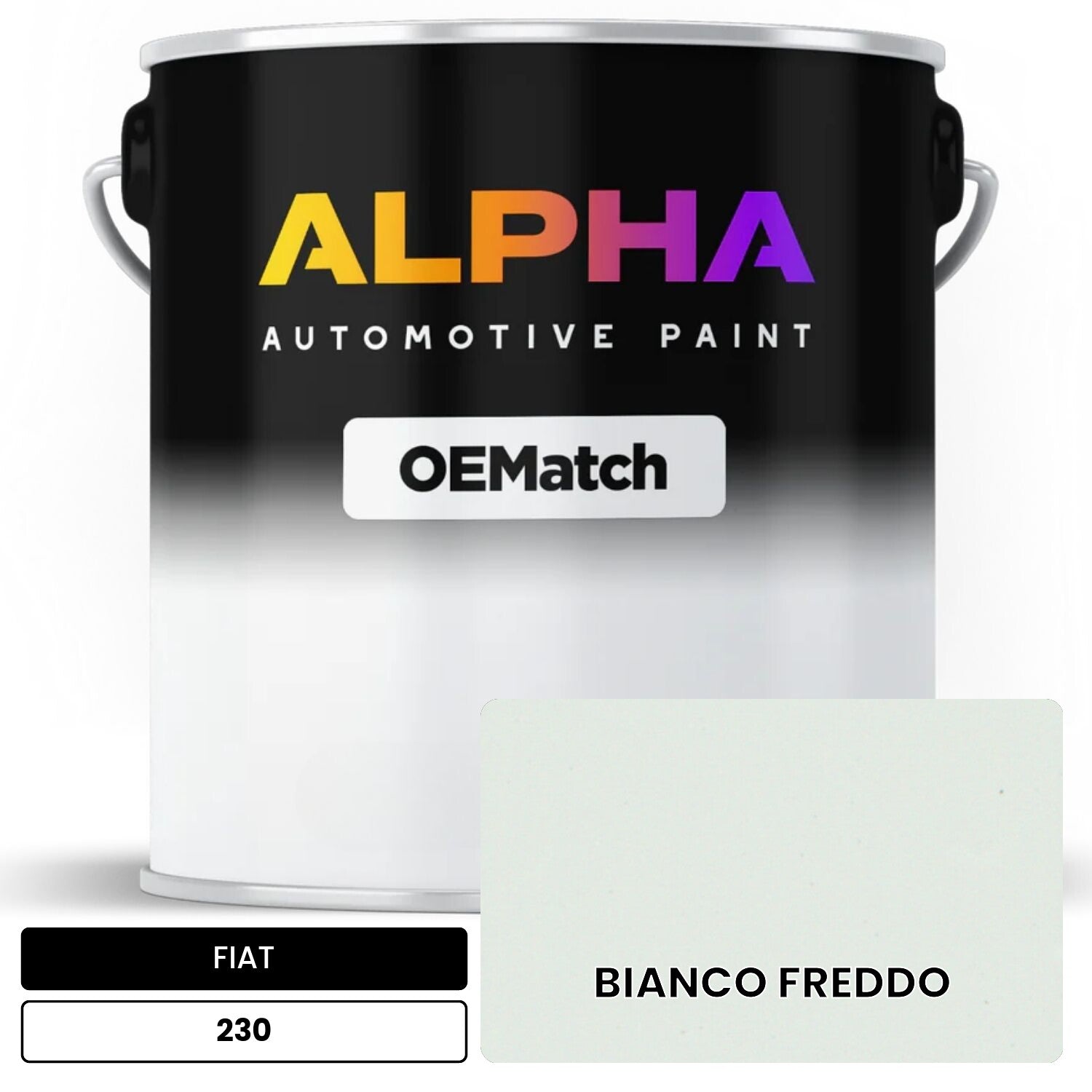FIAT BIANCO FREDDO 230 OEMatch Basecoat