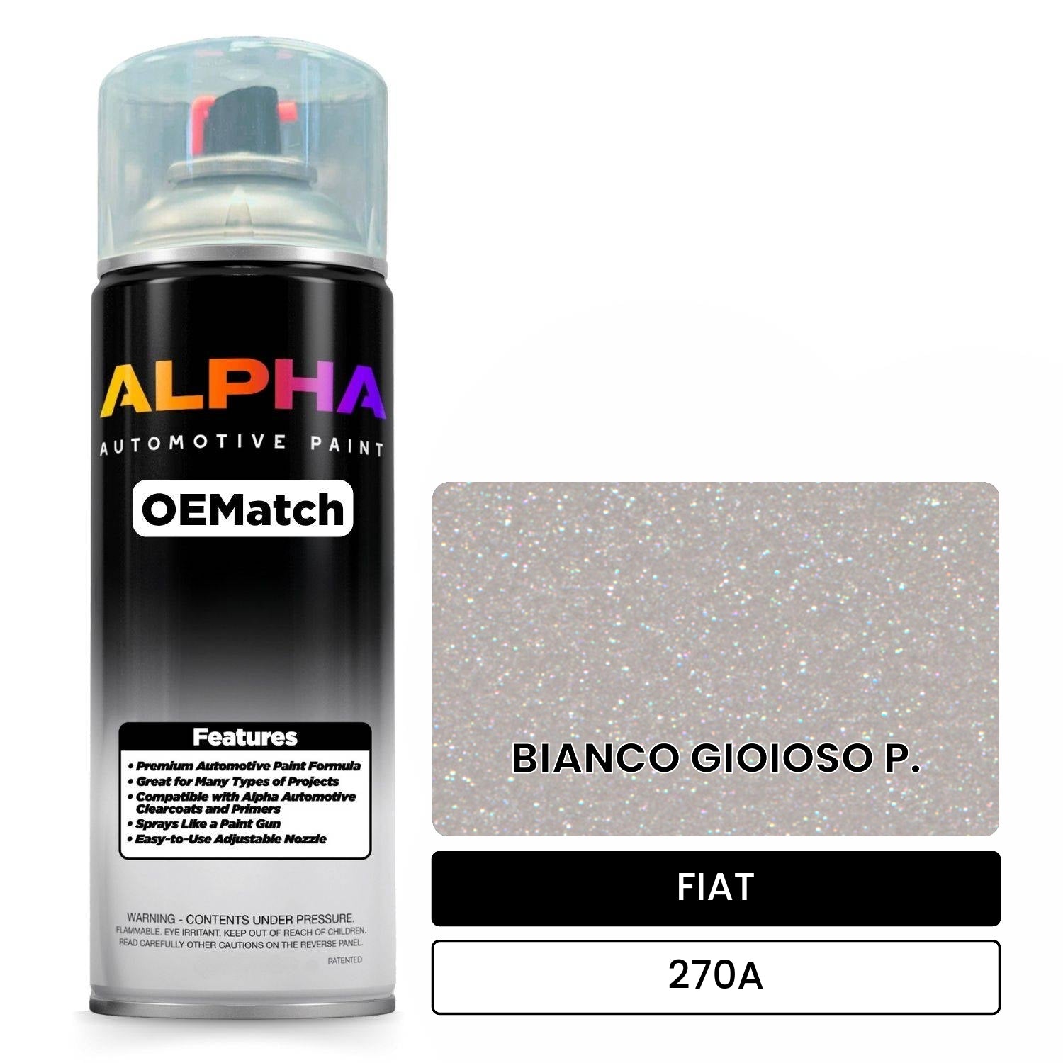 FIAT BIANCO GIOIOSO P. 270A OEMatch Spraycan