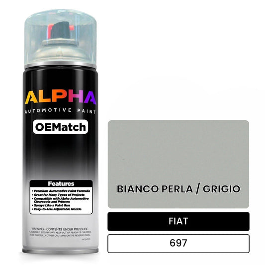 FIAT BIANCO PERLA / GRIGIO 697 OEMatch Spraycan