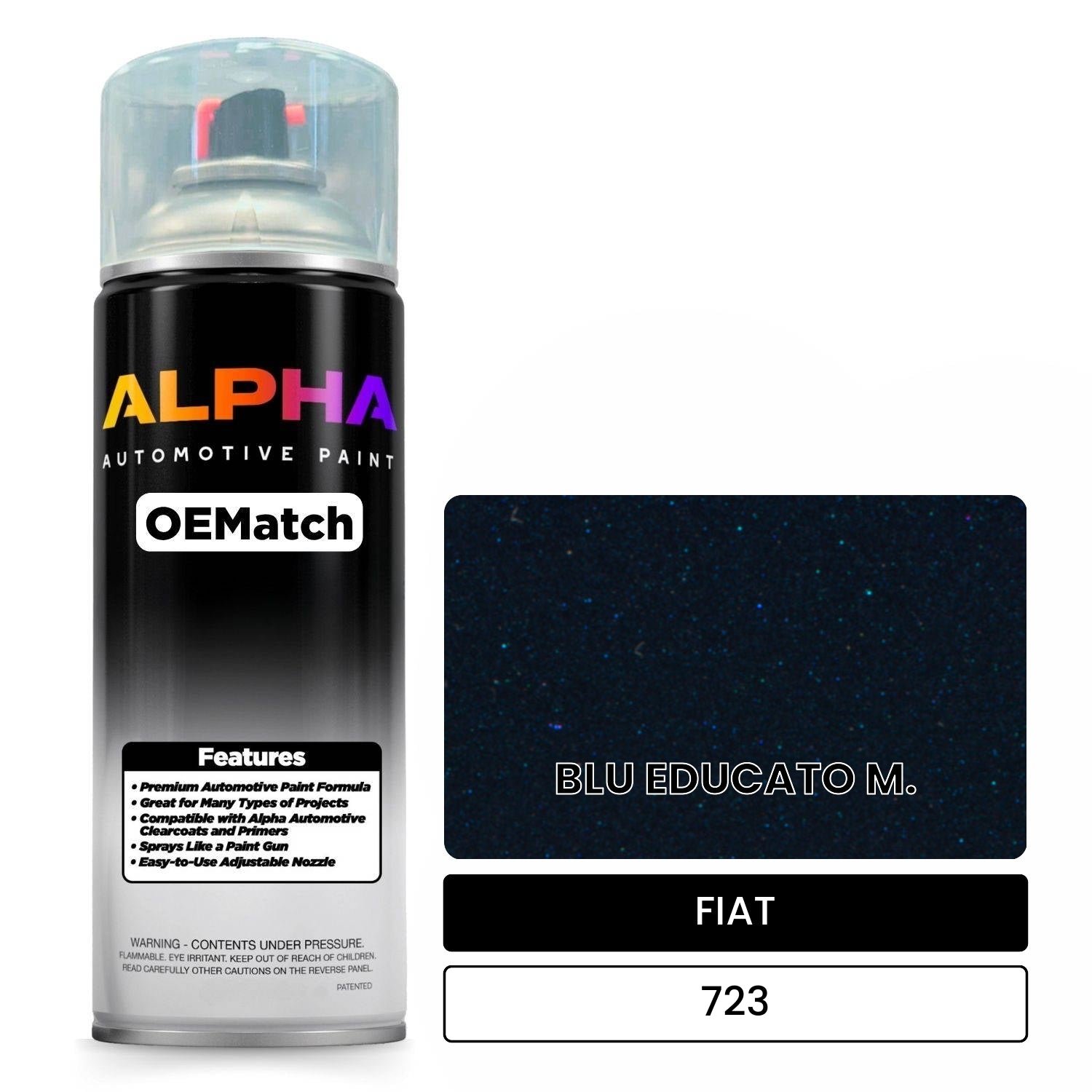FIAT BLU EDUCATO M. 723 OEMatch Spraycan