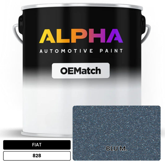 FIAT BLU M. 828 OEMatch Basecoat
