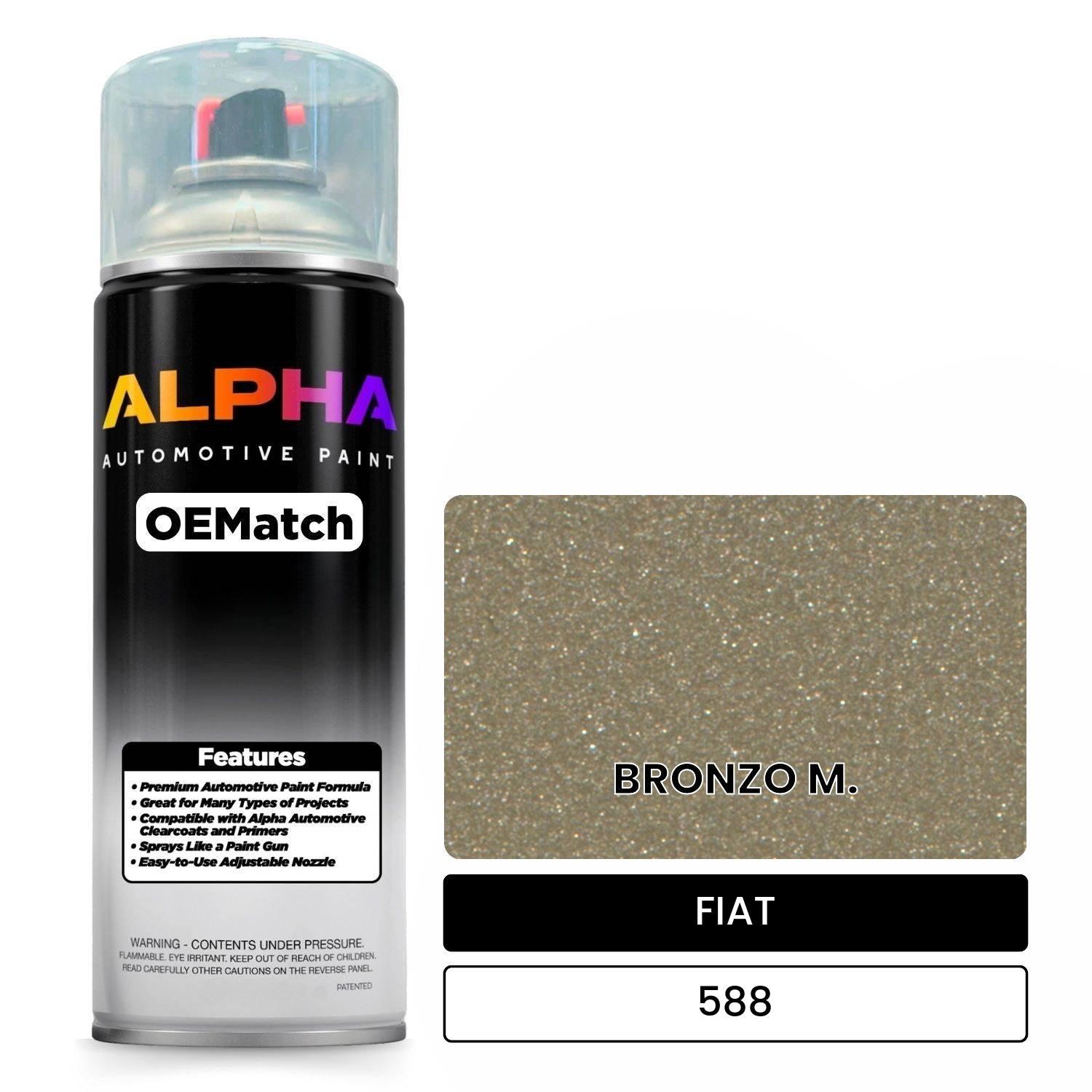 FIAT BRONZO M. 588 OEMatch Spraycan