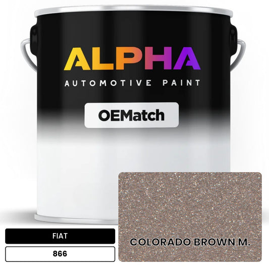 FIAT COLORADO BROWN M. 866 OEMatch Basecoat