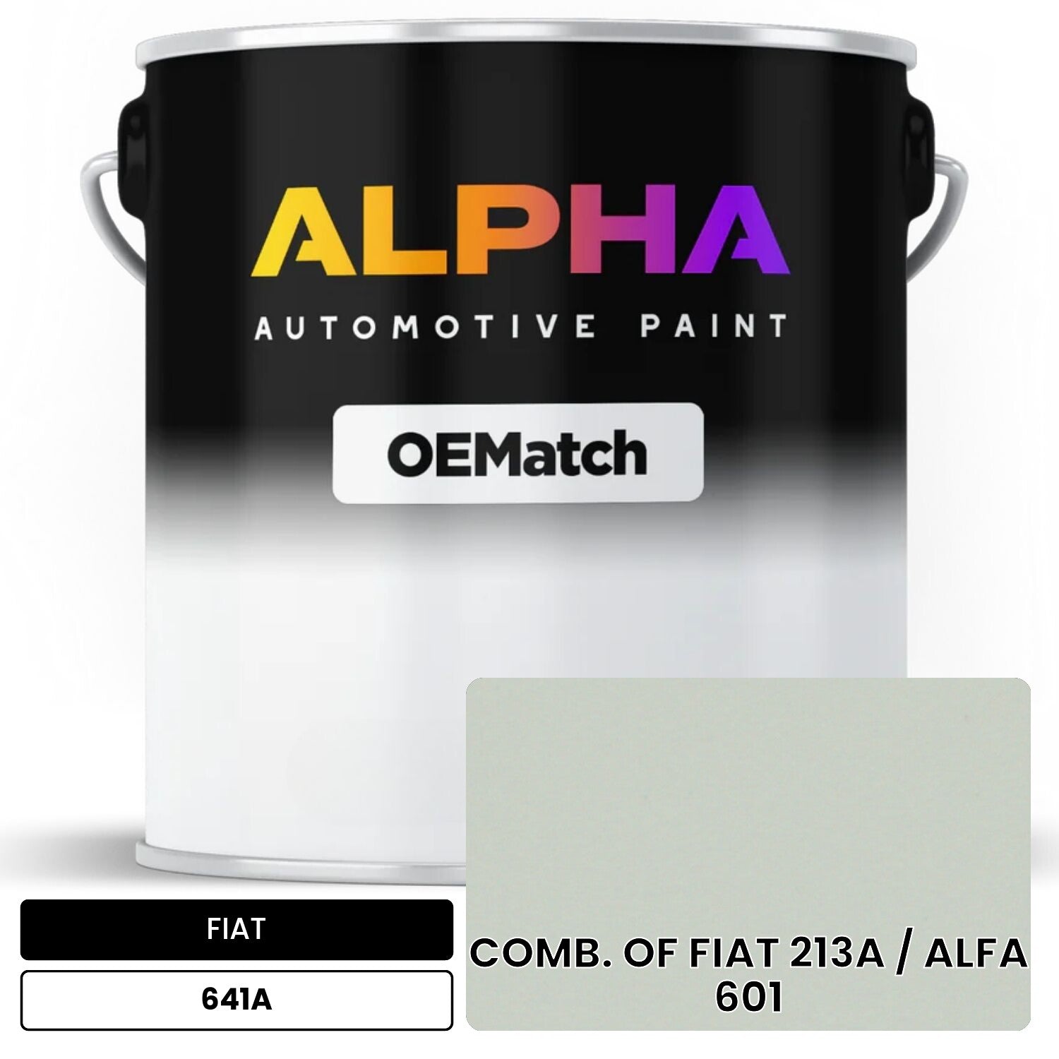 FIAT COMB. OF FIAT 213A / ALFA 601 641A OEMatch Basecoat