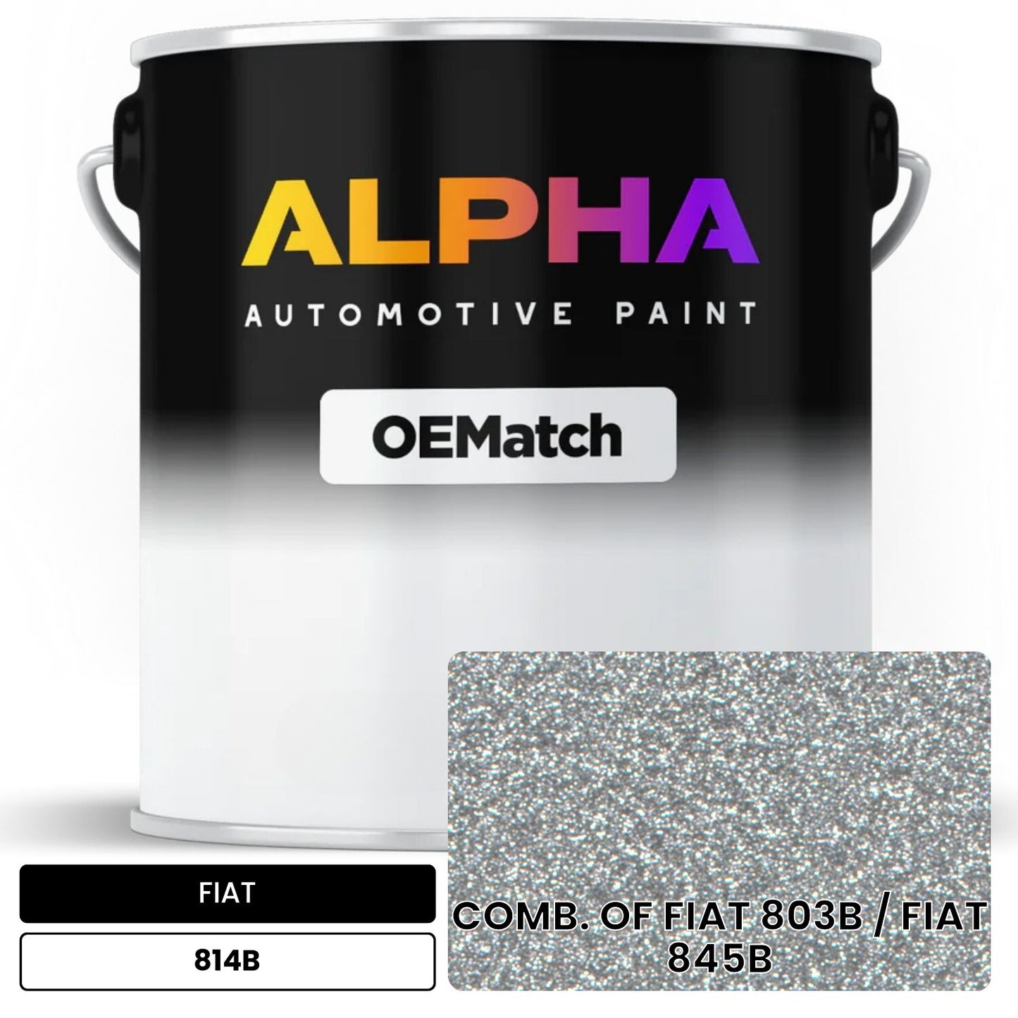 FIAT COMB. OF FIAT 803B / FIAT 845B 814B OEMatch Basecoat