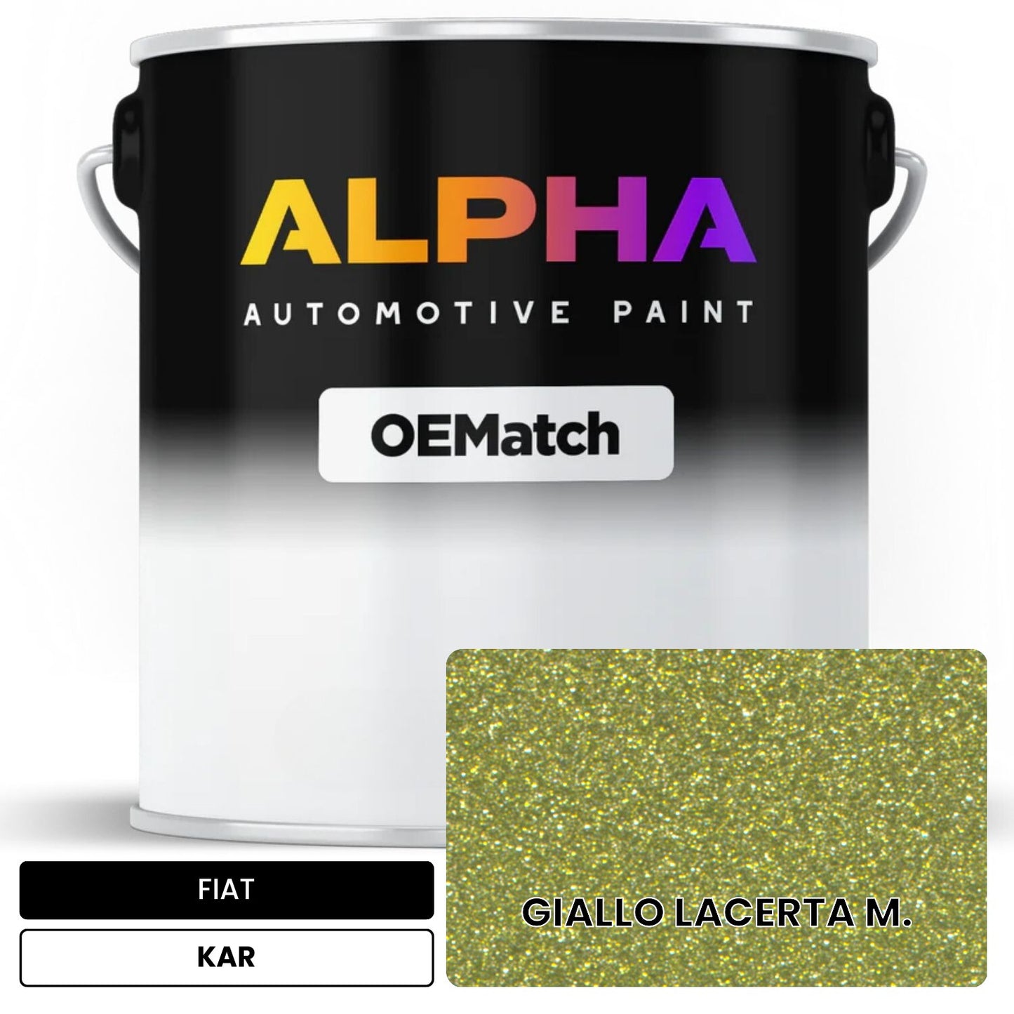 FIAT GIALLO LACERTA M. KAR OEMatch Basecoat