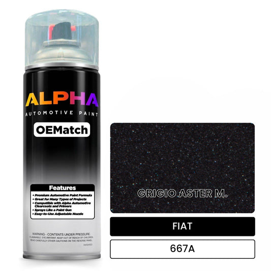 FIAT GRIGIO ASTER M. 667A OEMatch Spraycan