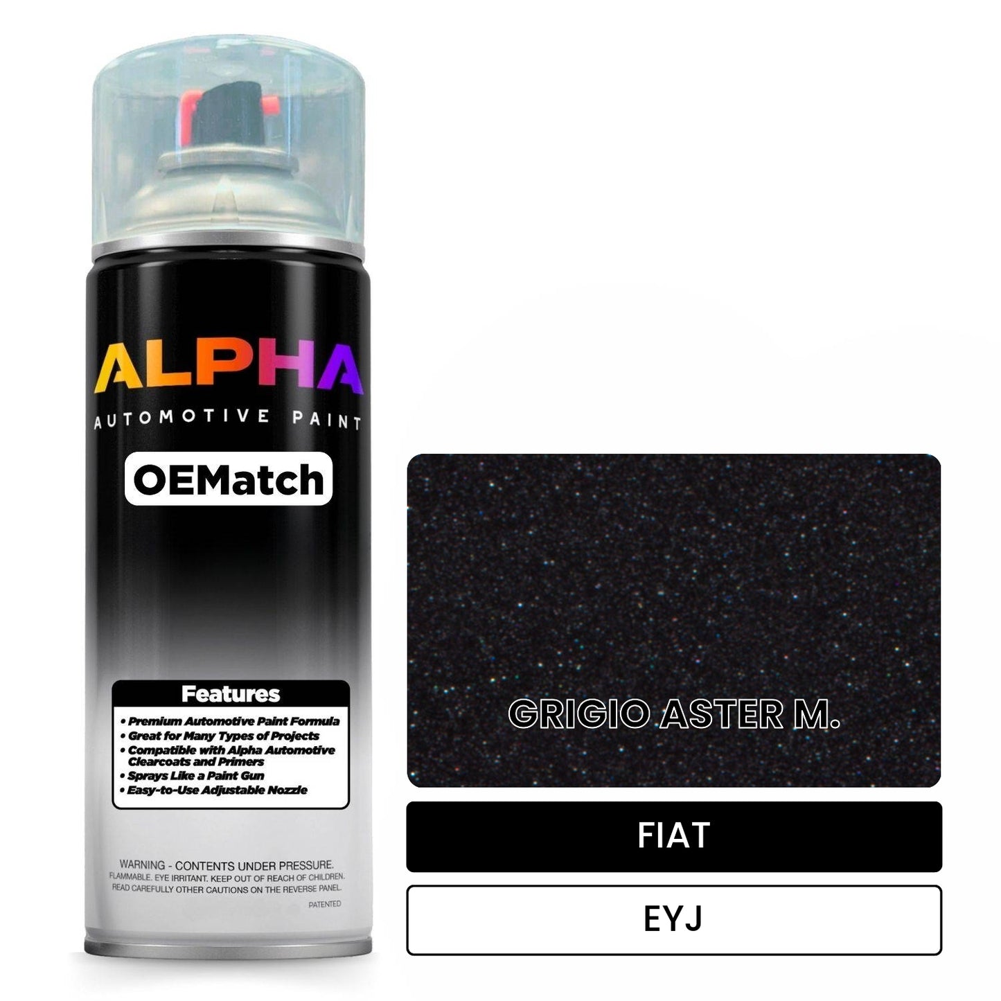 FIAT GRIGIO ASTER M. EYJ OEMatch Spraycan