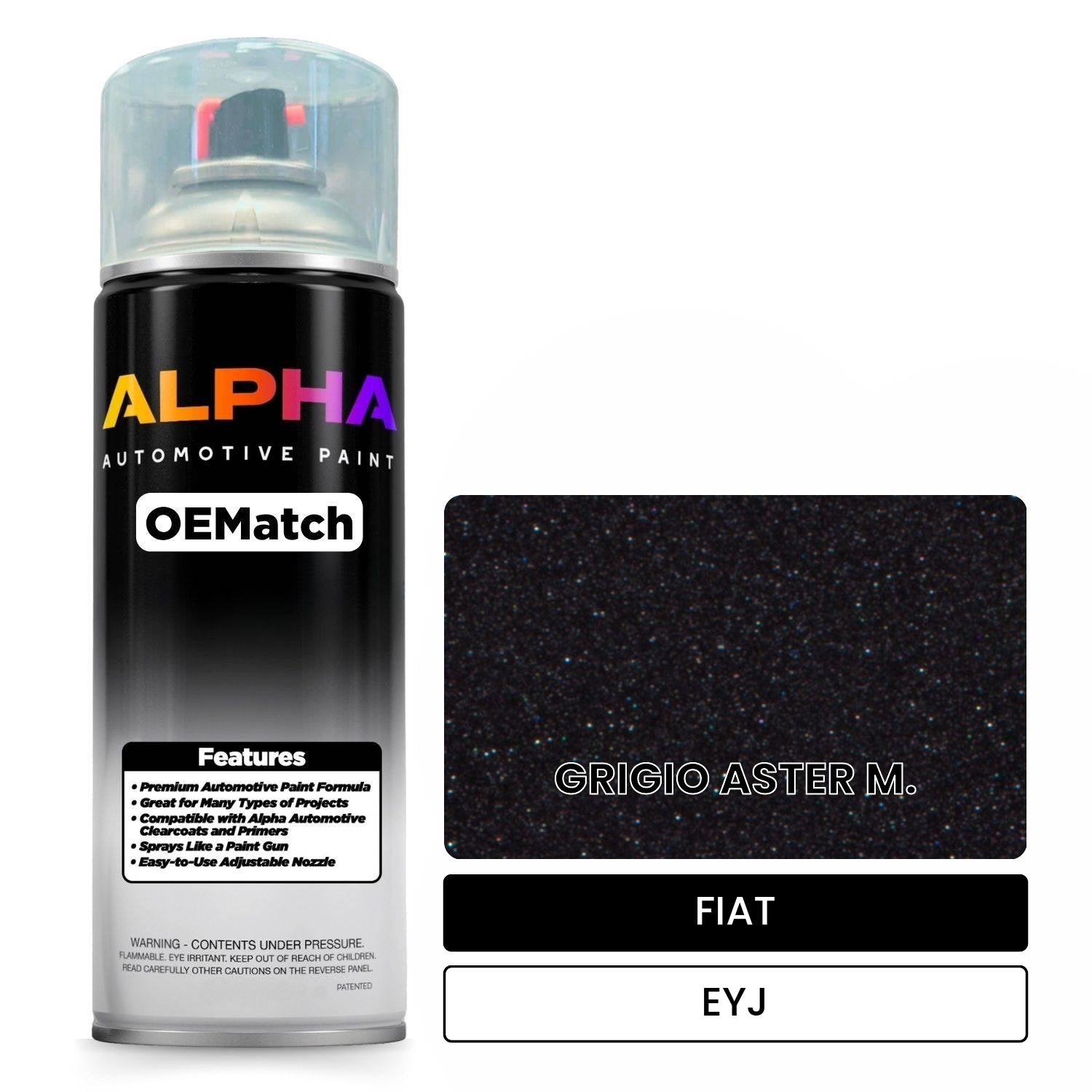 FIAT GRIGIO ASTER M. EYJ OEMatch Spraycan