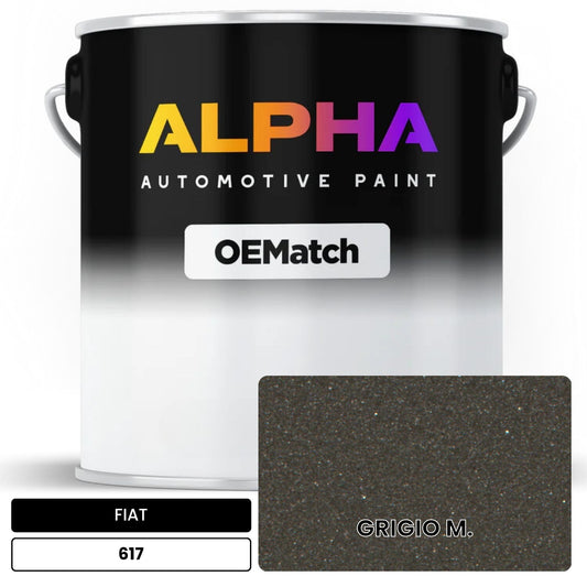 FIAT GRIGIO M. 617 OEMatch Basecoat