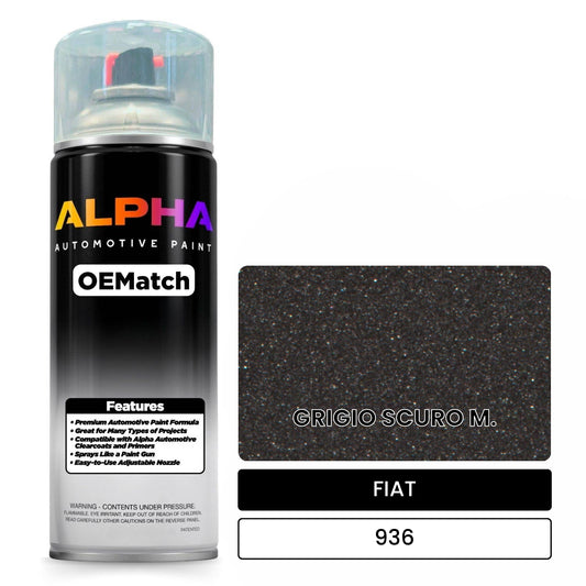 FIAT GRIGIO SCURO M. 936 OEMatch Spraycan