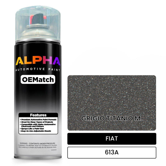 FIAT GRIGIO TITANIO M. 613A OEMatch Spraycan