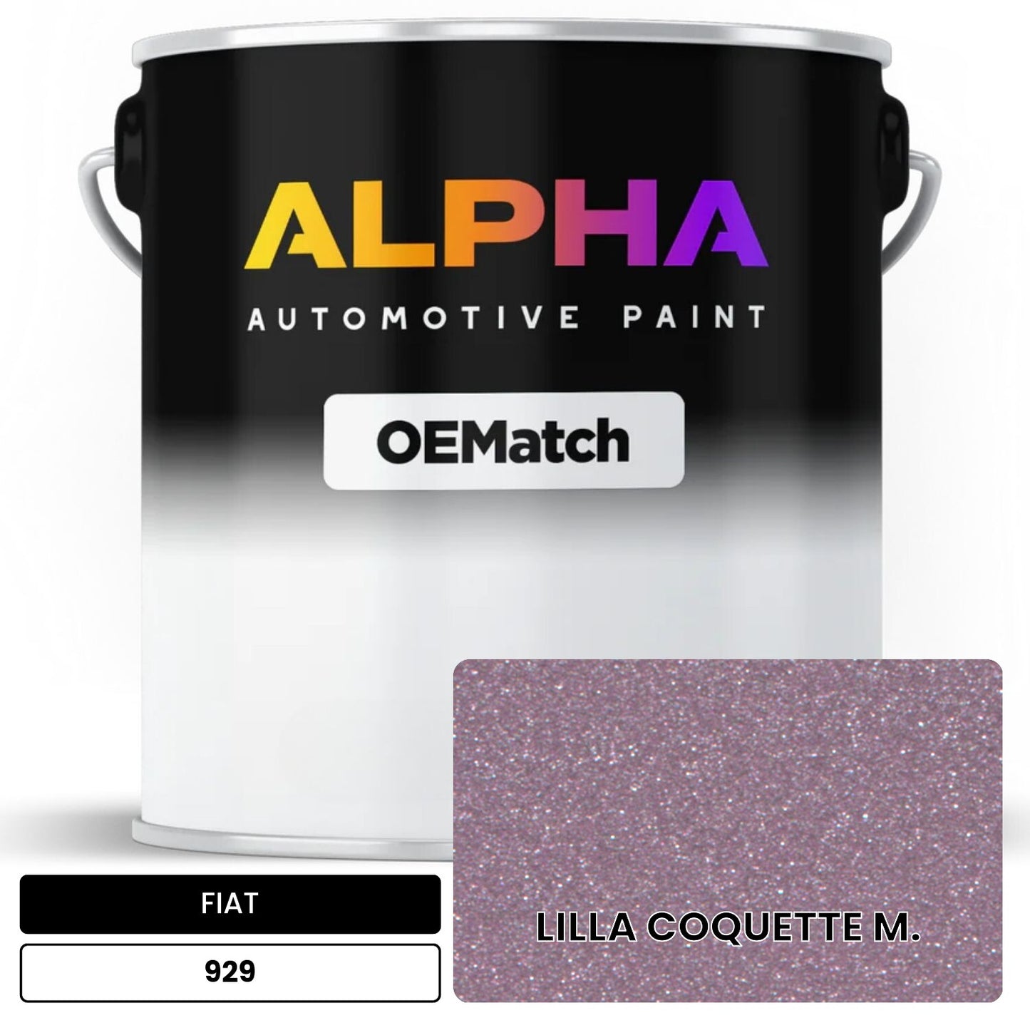 FIAT LILLA COQUETTE M. 929 OEMatch Basecoat