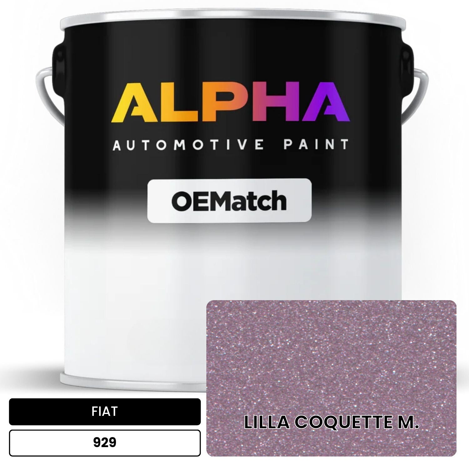 FIAT LILLA COQUETTE M. 929 OEMatch Basecoat