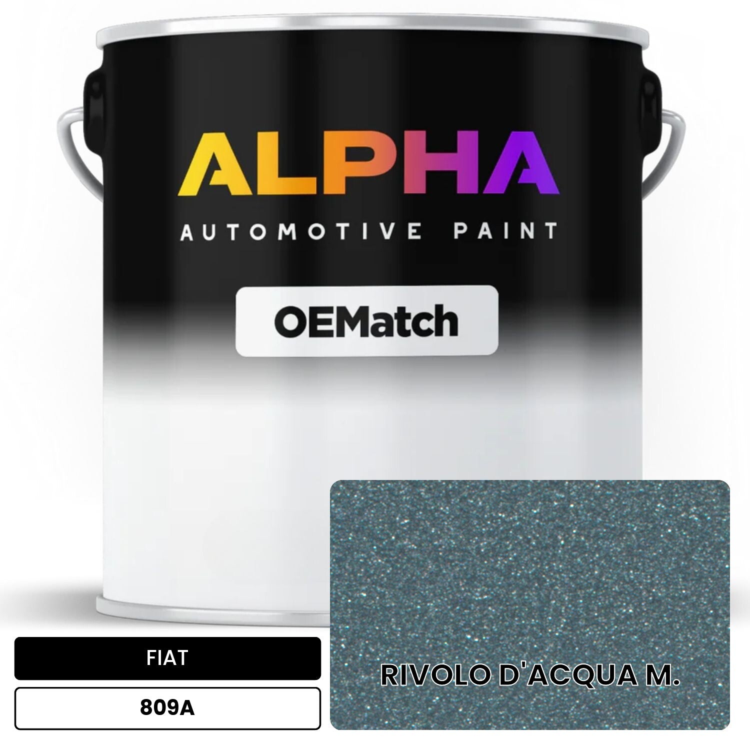 FIAT RIVOLO D'ACQUA M. 809A OEMatch Basecoat