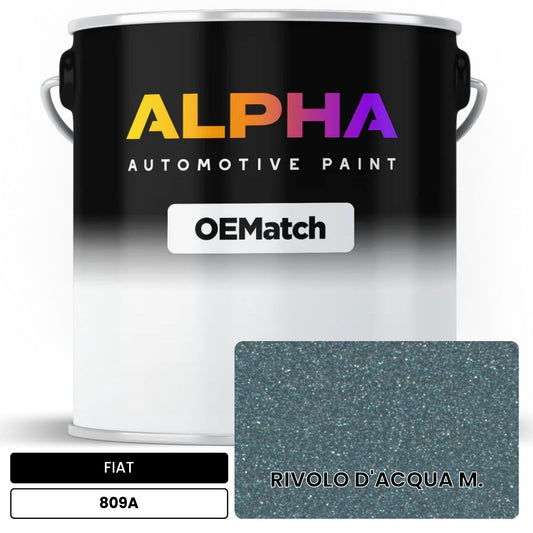 FIAT RIVOLO D'ACQUA M. 809A OEMatch Basecoat