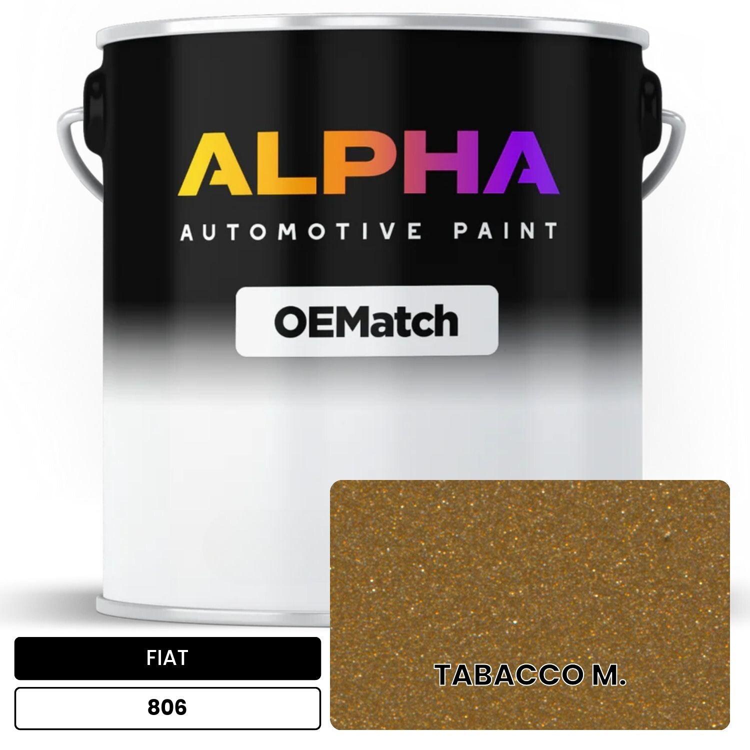FIAT TABACCO M. 806 OEMatch Basecoat