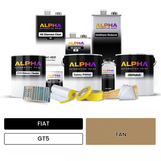 FIAT TAN GT5 OEMatch Vehicle Paint Kit