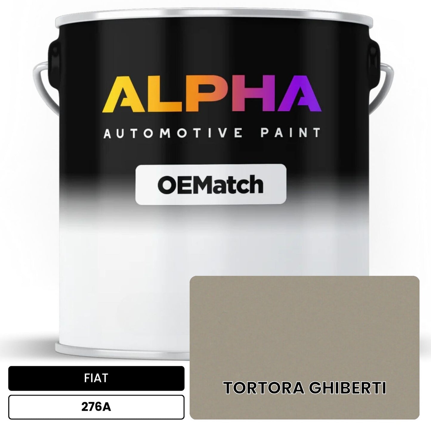 FIAT TORTORA GHIBERTI 276A OEMatch Basecoat
