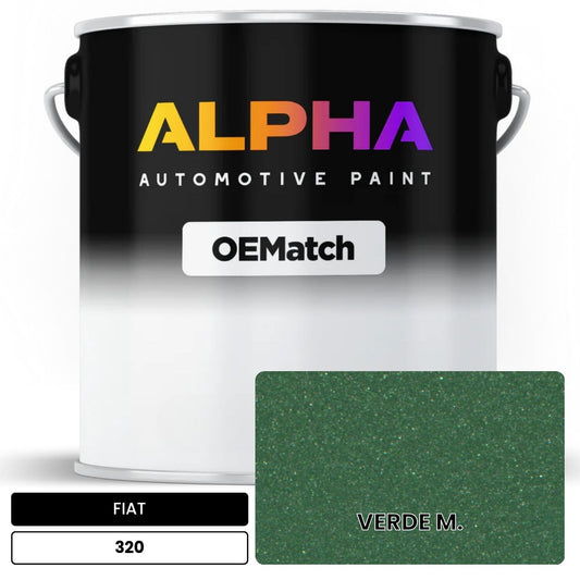 FIAT VERDE M. 320 OEMatch Basecoat