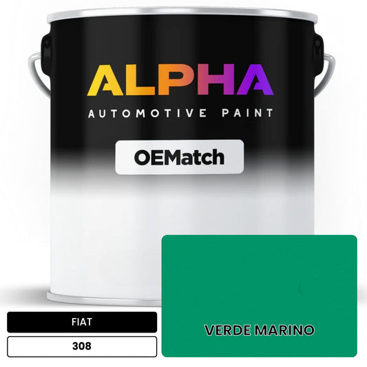 FIAT VERDE MARINO 308 OEMatch Basecoat